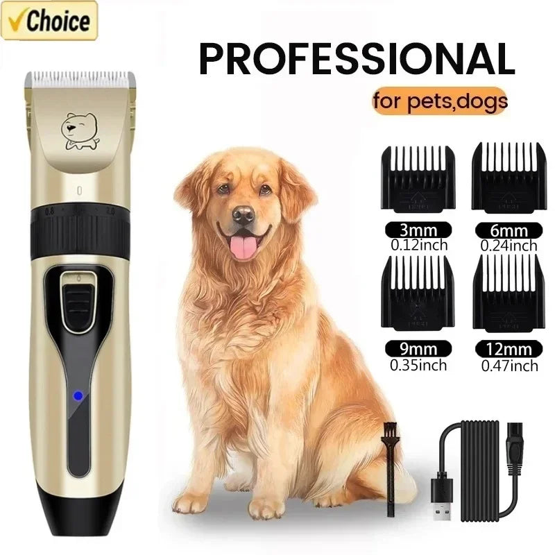 USB Rechargeable Dog & Cat Hair Trimmer