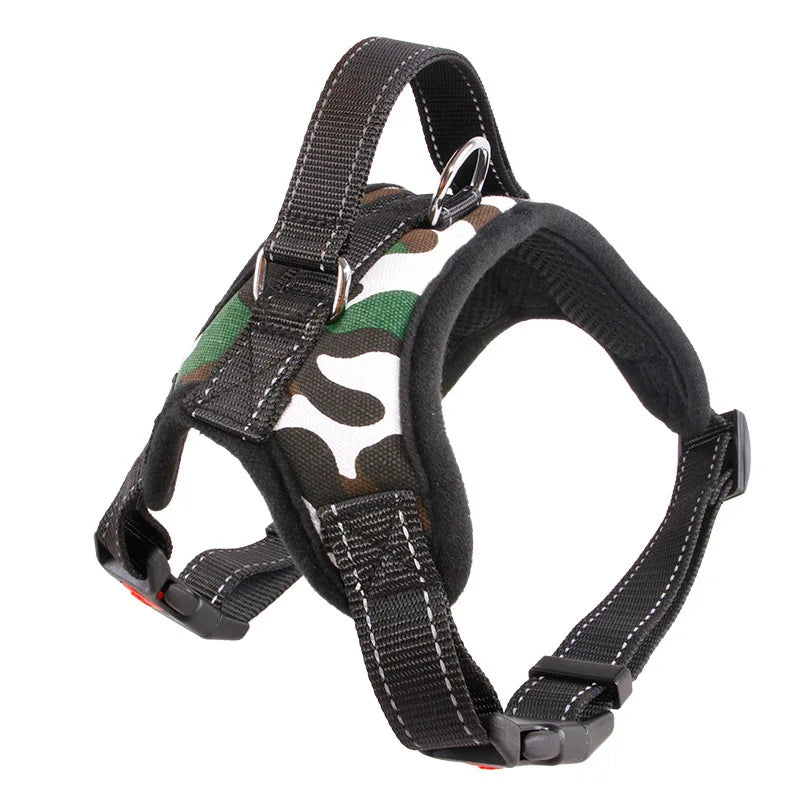 Adjustable Reflective Dog Harness